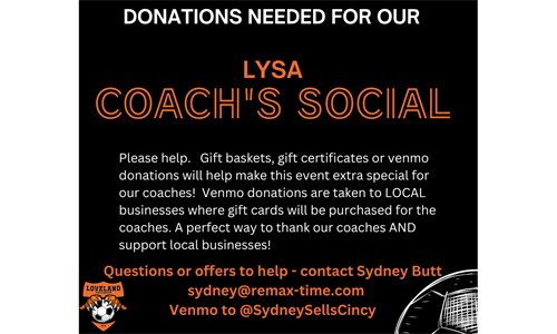 Coaches Social Donations