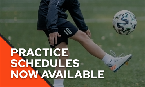 View the 2022 Fall practice schedules
