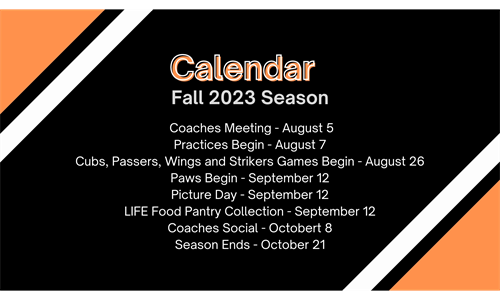 Fall 2023 Season